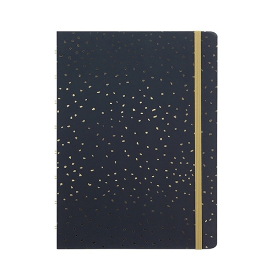 Picture of BLOCO NOTAS FILOFAX CONFETTI RECARREGÁVEL A5 CHARCOAL (115117)