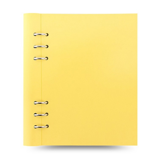 Picture of BLOCO NOTAS FILOFAX CLIPBOOK RECARREGÁVEL A5 AMARELO PASTEL (145000)
