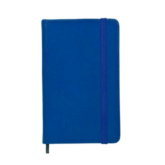 Imagem de BLOCO DE NOTAS CAPA DURA E ELÁSTICO 100FOLHAS 95X145MM AZUL