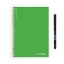 Imagem de KIT CADERNO INFINITEBOOK A5 VERDE LISO