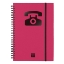 Picture of LISTA TELEFONICA FINOCAM A5 M142 MAGENTA (8510698)