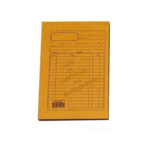 Picture of LIVRO EXPEDIENTE A6 100FOLHAS 100X100 AUTOCOPIATIVO (50911)