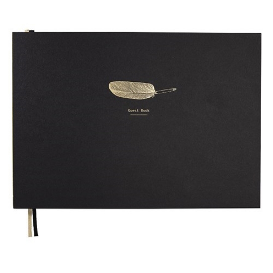 Picture of LIVRO DE HONRA PAPETTE BOOX A4 50F COLADO PRETO PLUMA