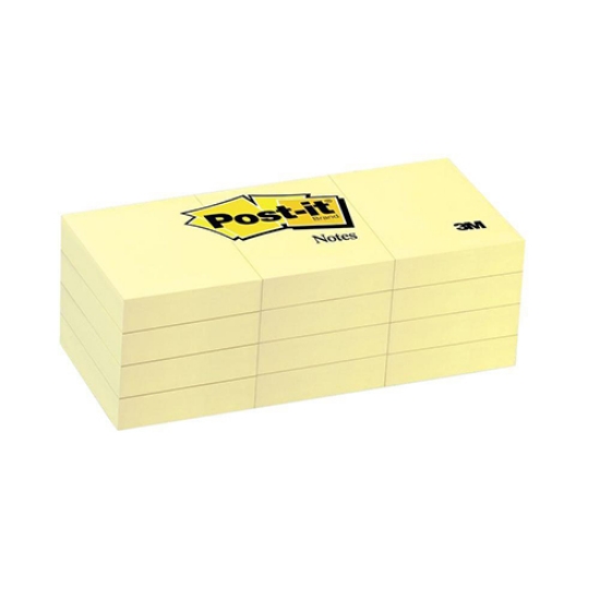 Picture of BLOCO NOTAS ADERENTES POST-IT 38X51MM 653 AMARELO 100 FOLHAS