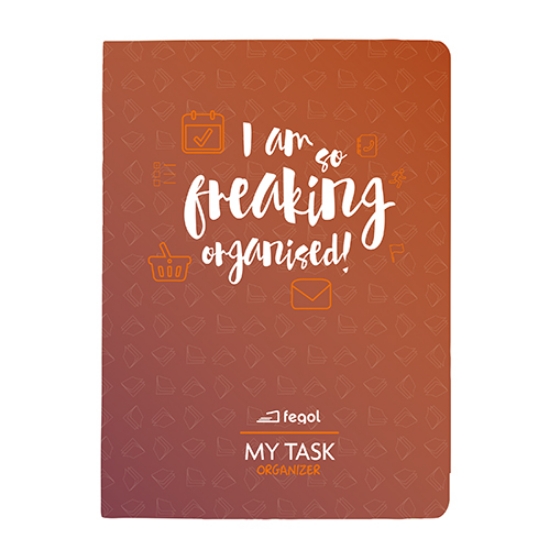 Picture of BLOCO DE NOTAS ADERENTES FEGOL NOTES "MY TASK ORGANIZER" 16X11CM
