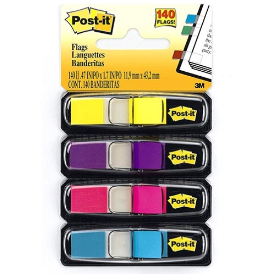 Picture of DISPENSADOR INDEX POST-IT 683-4AB 1/2" (4 CORES BRILHANTES)
