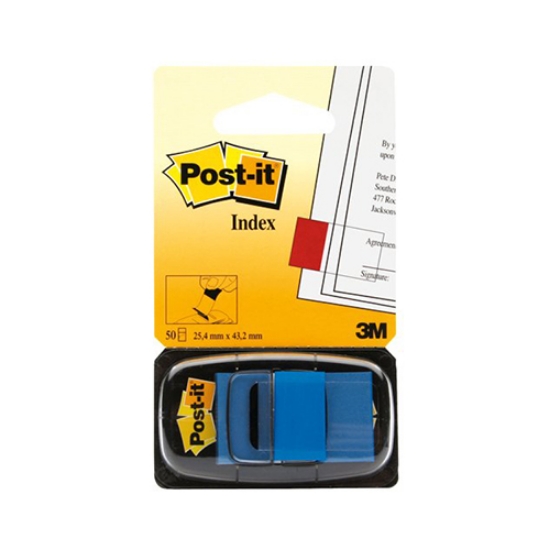 Imagem de INDEX ADERENTE POST-IT 680-2 1"PLG. AZUL
