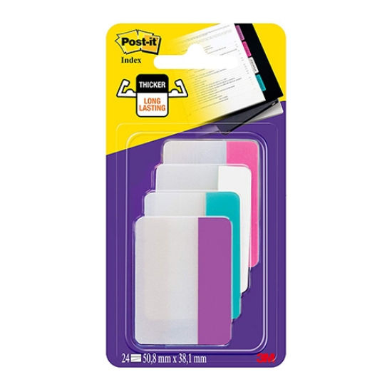 Picture of INDEX ADERENTE POST-IT 686-PWAV 50,8X38MM (BLISTER 4 CORES)