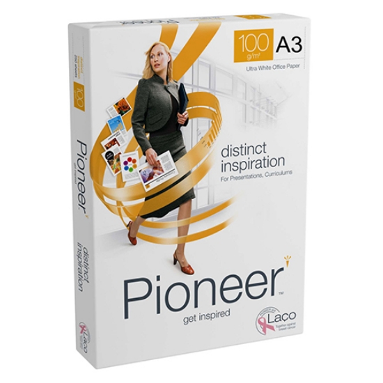 Imagem de RESMA PAPEL FOTOCÓPIA A3 100GR PIONEER BRANCO