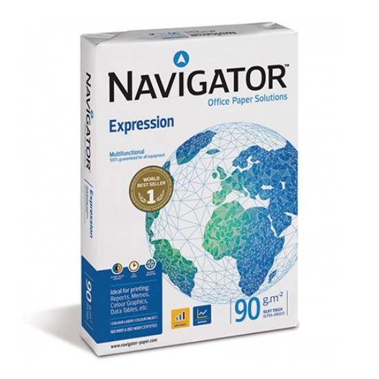 Picture of RESMA PAPEL FOTOCÓPIA A3 90GR NAVIGATOR BRANCO