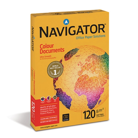 Picture of RESMA PAPEL FOTOCÓPIA A3 120GR NAVIGATOR BRANCO