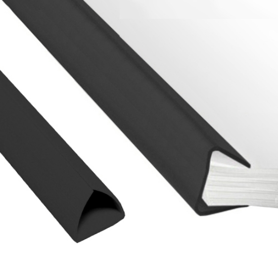 Imagem de BAGUETE DE PLASTICO A4 5MM PRETA