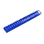 Picture of ARG. ESPIRAL PLASTICO 38MM AZUL OVAL