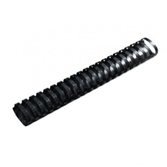 Imagem de ARG. ESPIRAL PLASTICO 45MM PRETA OVAL