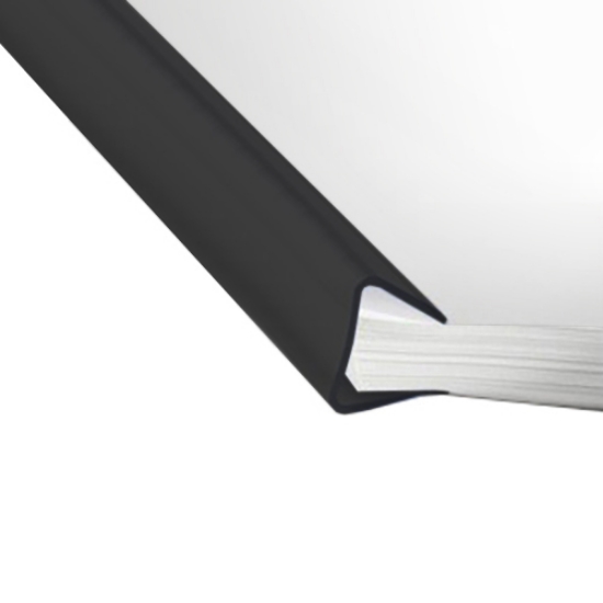 Picture of BAGUETE DE PLASTICO A4 6MM DURABLE PRETO 2901-01
