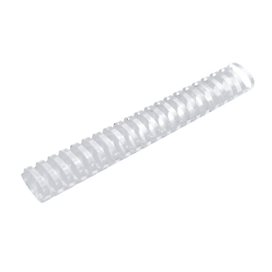 Picture of ARGOLA ESPIRAL PLÁSTICO 38MM BRANCA OVAL