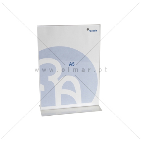 Picture of PORTA-FOLHETOS DE BALCAO A5 EM "T" 2F TRANSP. RD-3804/47901