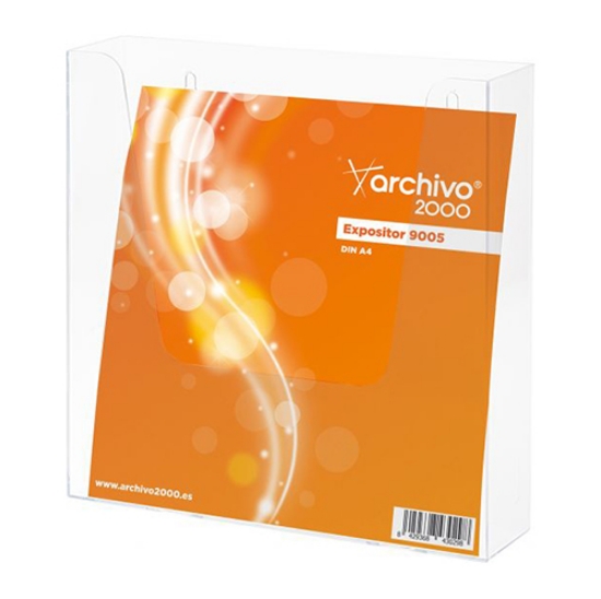 Picture of PORTA-FOLHETOS DE PAREDE A4 EM "U" VERTICAL DEFLECT-O (9005)
