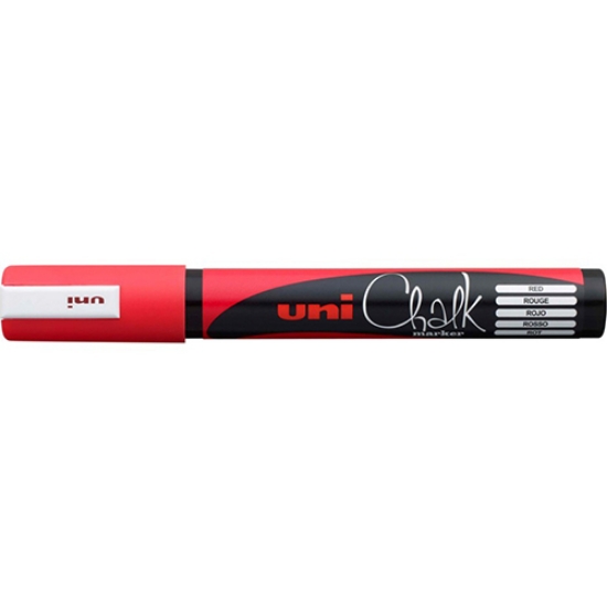 Picture of MARCADOR GIZ LÍQUIDO UNI CHALK PWE-5M VERMELHO
