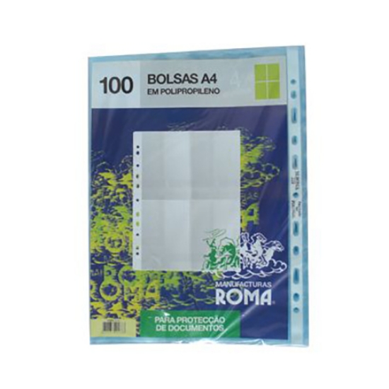 Picture of BOLSA CATÁLOGO A4 PARA POSTAIS “4 DIVISÓRIAS” 120MICRONS ROMA (220)