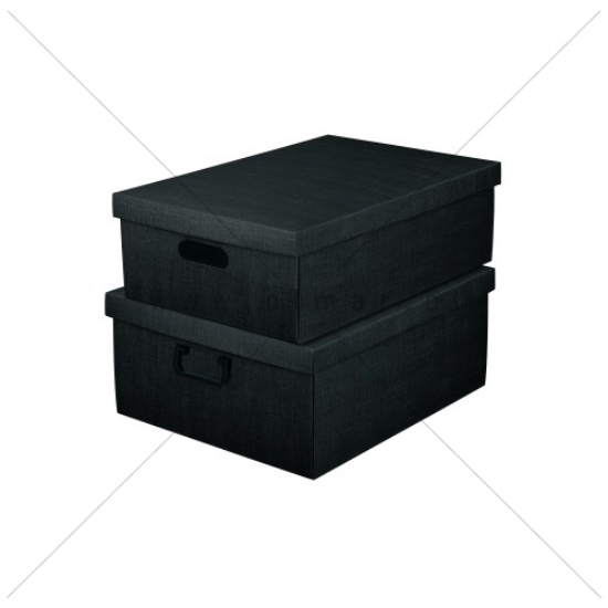 Imagem de CX. C/TAMPA 460X400X190 TUTTO A POSTO SETA NERO REF.17097R