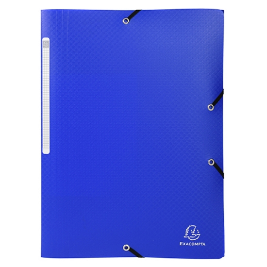 Imagem de CAPA C/ELASTICOS PP A4 EXACOMPTA AZUL (55812E)