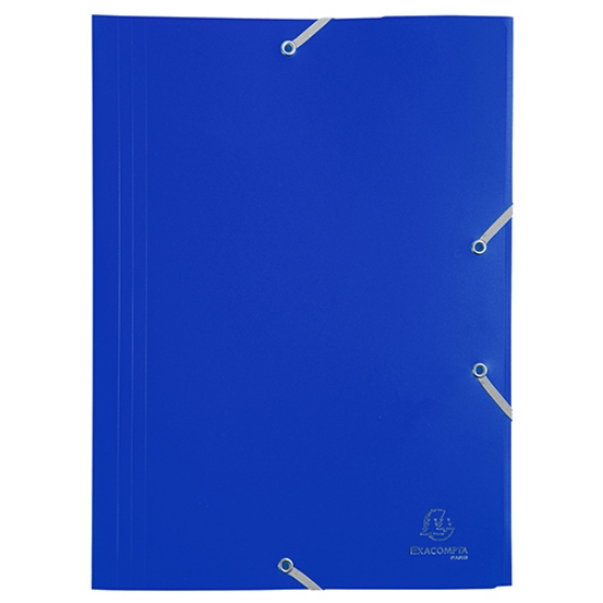 Picture of CAPA C/ELASTICOS PP A4 EXACOMPTA ECO AZUL (55902E)