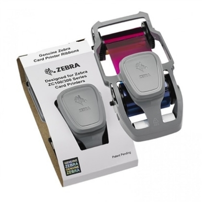 Imagem de Cassete Fita Preta p/ Zebra ZC100/ZC300
