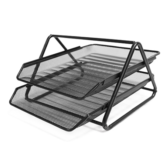 Imagem de DISTRIBUIDOR 2 GAVETAS METAL REDE PRETO FEGOL (033-02)