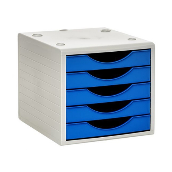 Imagem de DISTRIBUIDOR 5 GAVETAS ARCHIVO2000 4005LG AZUL MAR OPACO
