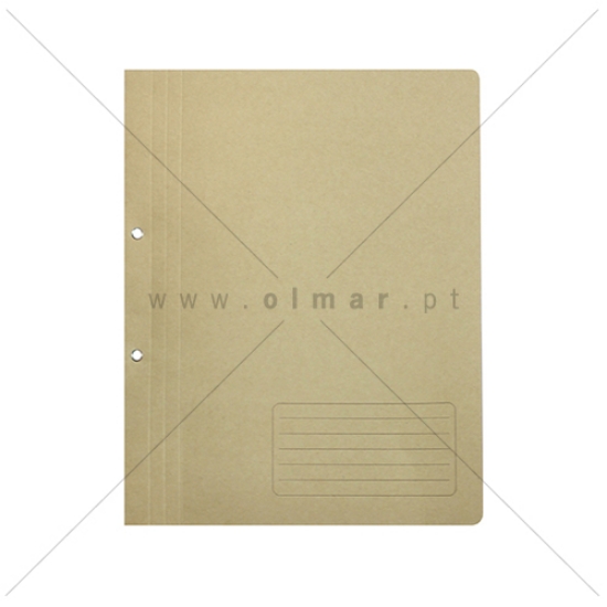 Picture of DOSSIER KRAFT A4 C/FER. PLAST. C/ILHO P/ARQUIVO (147C)