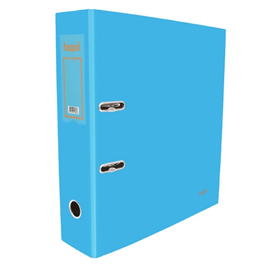 Imagem de PASTA ARQUIVO A4 FEGOL NEO:STYLE L80 018218 LISA AZUL CYAN