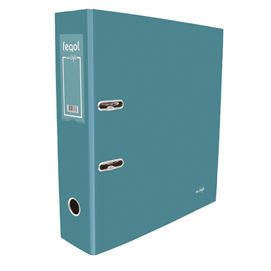 Imagem de PASTA ARQUIVO A4 FEGOL NEO:STYLE L80 PASTEL AZUL