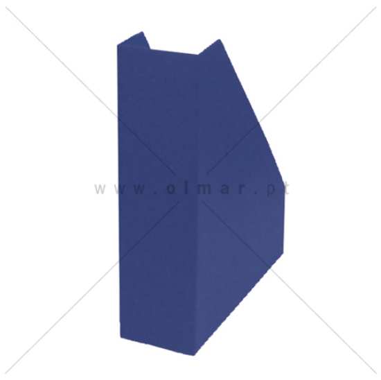 Picture of PORTA-REVISTAS CARTÃO FORRADO L8CM FEGOL AZUL