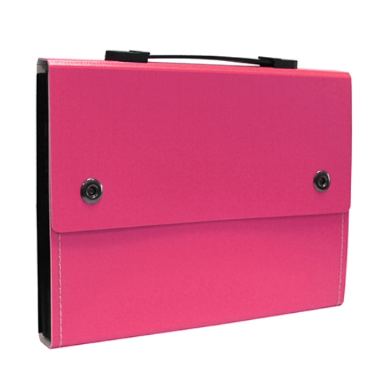 Picture of MALA PORTFOLIO C/12DIV. FEGOL RE:STYLE 073161 ROSA