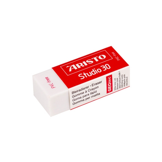 Imagem de BORRACHA ARISTO STUDIO 30 BRANCA (AR87830)