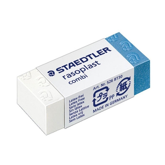 Picture of BORRACHA MISTA STAEDTLER RASOPLAST COMBI 526 BT30 BRANCA/AZ.