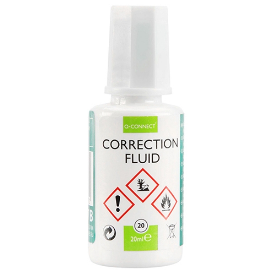 Picture of FRASCO CORRECTOR C/PINCEL 20ML Q-CONNECT KF10507