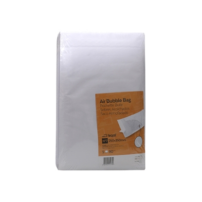 Imagem de SACO ALMOFADADO BRANCO Nº7 250X350MM (BOLHAS DE AR)
