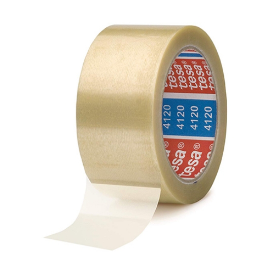 Imagem de ROLO FITA ADESIVA 50MMX66MT TESA PACK 04120 PVC TRANSPARENTE
