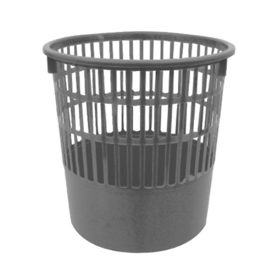 Picture of CESTO PAPEIS INUTEIS FEGOL PLAST.REDE 13LT 302 CINZA
