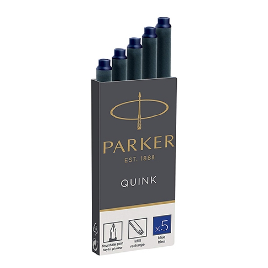 Imagem de CX.5 CARTUCHOS TINTA PARKER QUINK AZUL PERM. 1950384