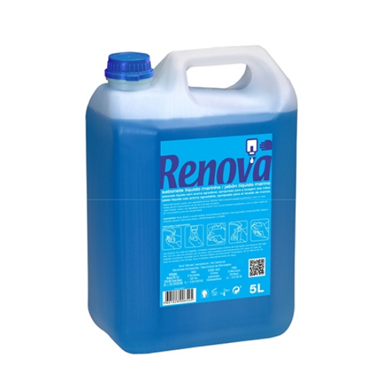 Picture of SABONETE LIQUIDO RENOVA MARINHO AZUL (GARRAFAO 5LT)