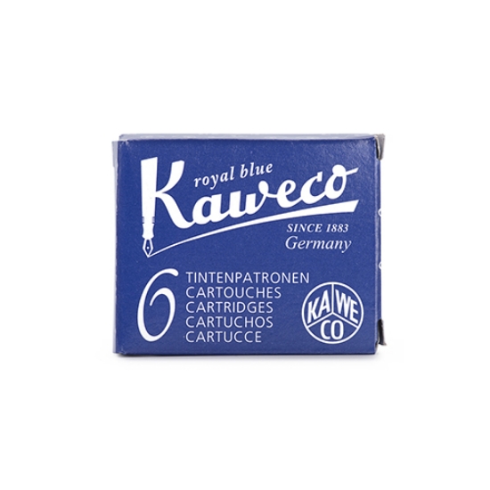 Imagem de CX.6 CARTUCHOS TINTA KAWECO AZUL ROYAL