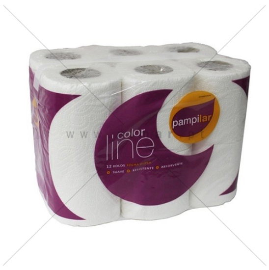 Imagem de ROLO PAPEL HIGIÉNICO OLIMPIC DOMÉSTICO RECICLADO 2FOLHAS