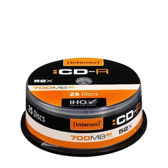 Picture of BOB.25 CD-R 700MB/80M. INTENSO (1001124/300053)