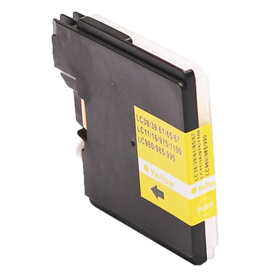 Imagem de TINTEIRO COMPATIVEL BROTHER LC980Y/LC985Y/LC1100Y AMARELO