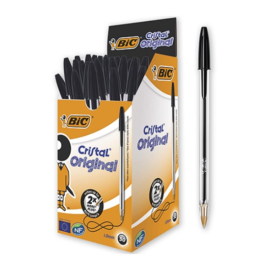 Imagem de ESFEROGRÁFICA BIC CRISTAL PRETO