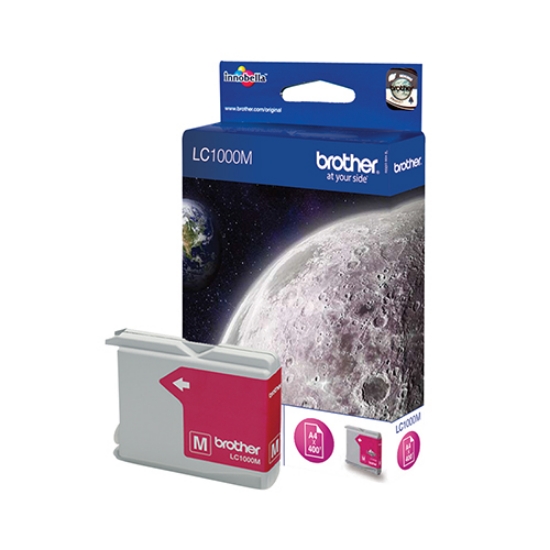 Imagem de TINTEIRO ORIGINAL BROTHER LC-1000M MAGENTA