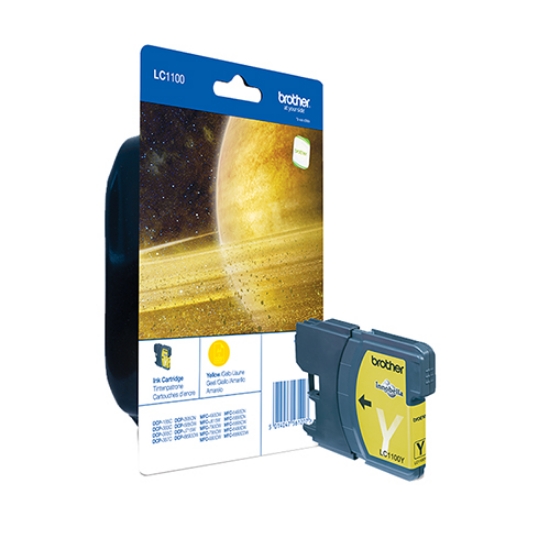 Picture of TINTEIRO ORIGINAL BROTHER LC-1100Y AMARELO